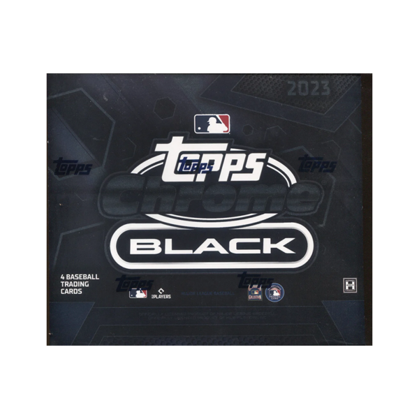 2023TOPPSCHROMEBLACKBASEBALLHOBBYBOX 2023 Topps Chrome Black Baseball Hobby Box
