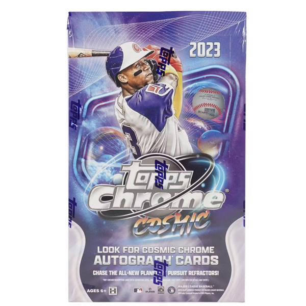 2023TOPPSCOSMICCHROMEBASEBALLHOBBYBOX_d7d035e6-6eb1-4d30-91c7-e07682175e77 2023 Topps Cosmic Chrome Baseball Hobby Box
