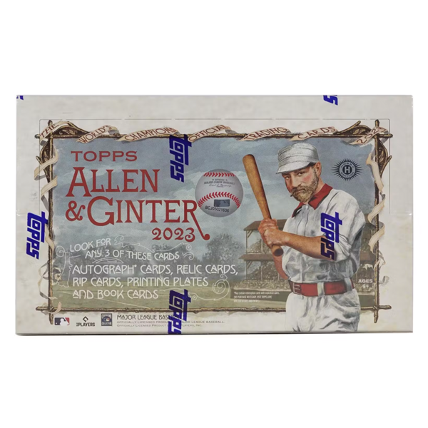 2023ToppsAllen_GinterBaseballHobbyBox_77dc156d-76f9-4a2e-8a7d-67e056b1683c-1 2023 Topps Allen & Ginter Baseball Hobby Box