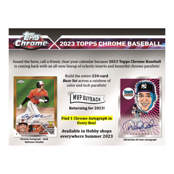 2023ToppsChromeBaseballHobbyBox_2_2ac0d015-826d-443d-839c-bd2edb3f7823 2023 Topps Chrome Baseball Hobby 12 Box Case