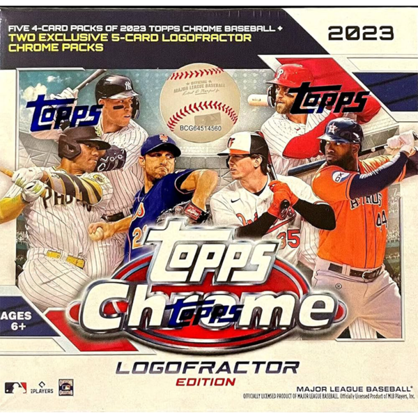 2023ToppsChromeBaseballLogofractorEditionBox 2023 Topps Chrome Baseball Logofractor Box
