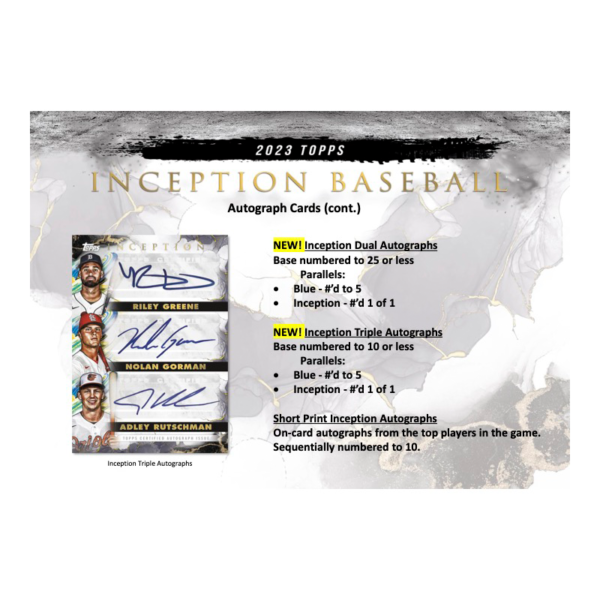 2023ToppsInceptionBaseballHobbyBox_3_ec53ba8e-4d75-48f0-a0af-f67aeec9ea37 2023 Topps Inception Baseball Hobby 16 Box Case