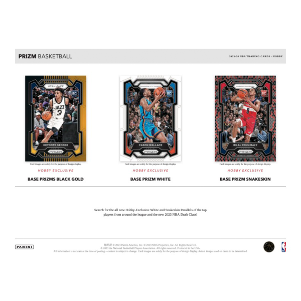 2023/24 Panini Prizm Basketball Hobby Box