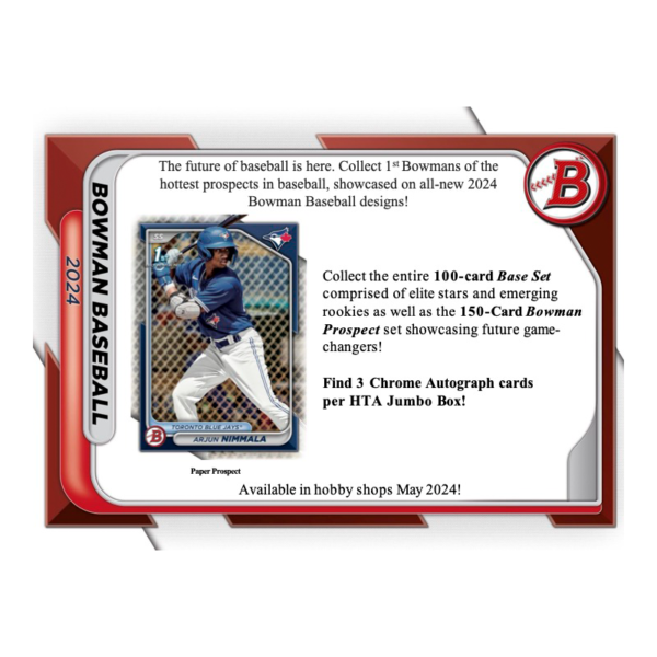 2024BowmanBaseballJumboBox_1 2024 Bowman Baseball Jumbo Box
