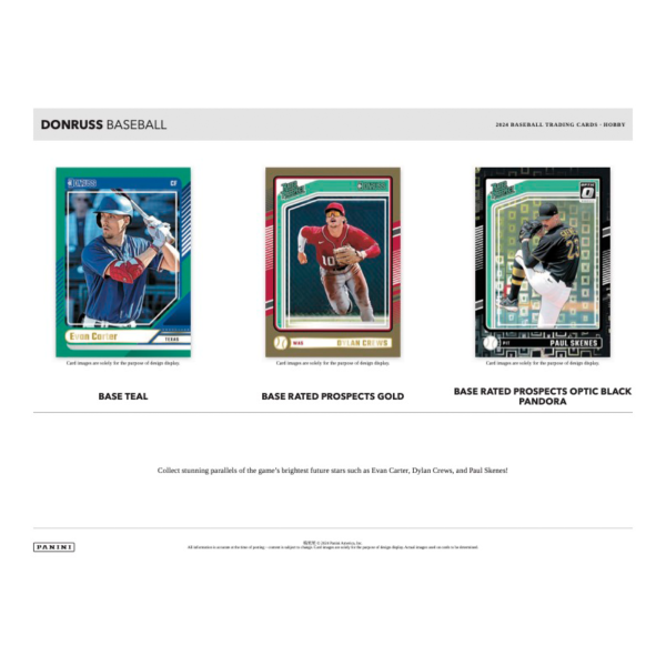 2024PaniniDonrussBaseballHobbyBox_2 2024 Panini Donruss Baseball Hobby 16 Box Case