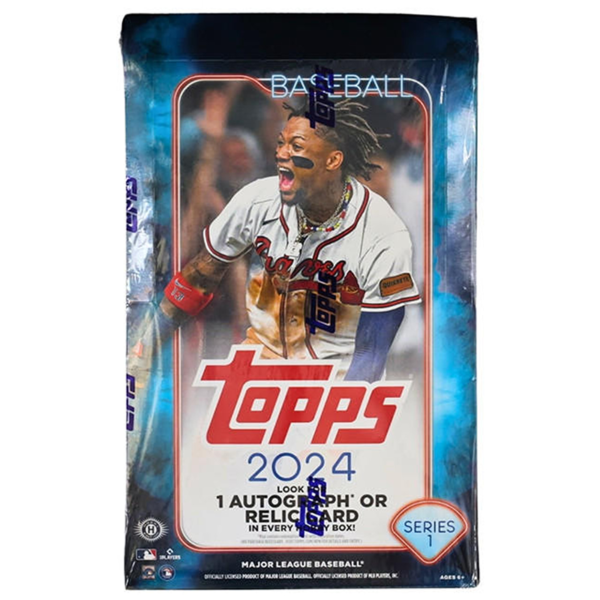 2024TOPPSSERIES1BASEBALLHOBBYBOX 2024 Topps Series 1 Baseball Hobby Box