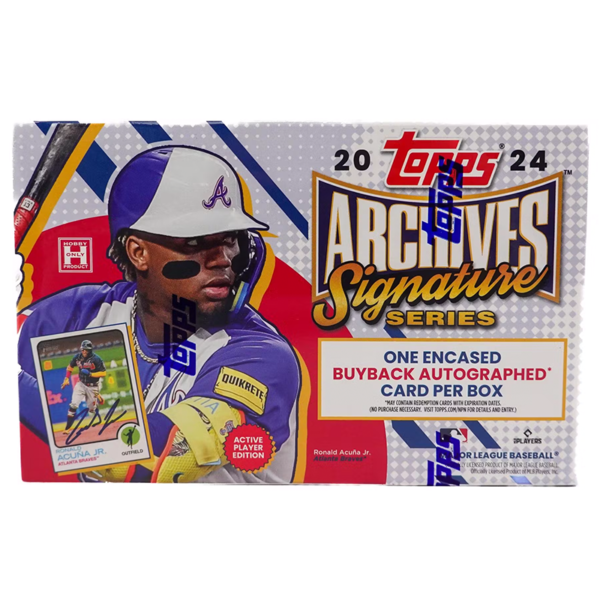2024ToppsArchivesSignatureSeriesActivePlayerEditionBox 2024 Topps Archives Signature Series Active Player Edition Box