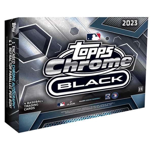2024ToppsChromeBlackBaseball 2024 Topps Chrome Black Baseball Hobby 12 Box Case