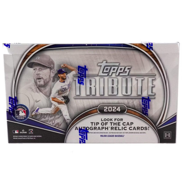 2024ToppsTributeBaseball 2024 Topps Tribute Baseball Hobby 6 Box Case