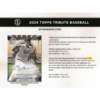 2024ToppsTributeBaseballHobbyBox_4 2024 Topps Tribute Baseball Hobby Box