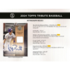 2024ToppsTributeBaseballHobbyBox_6-1 2024 Topps Tribute Baseball Hobby Box