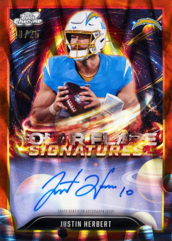2025 Topps Cosmic Chrome Football Hobby 8-Box Case