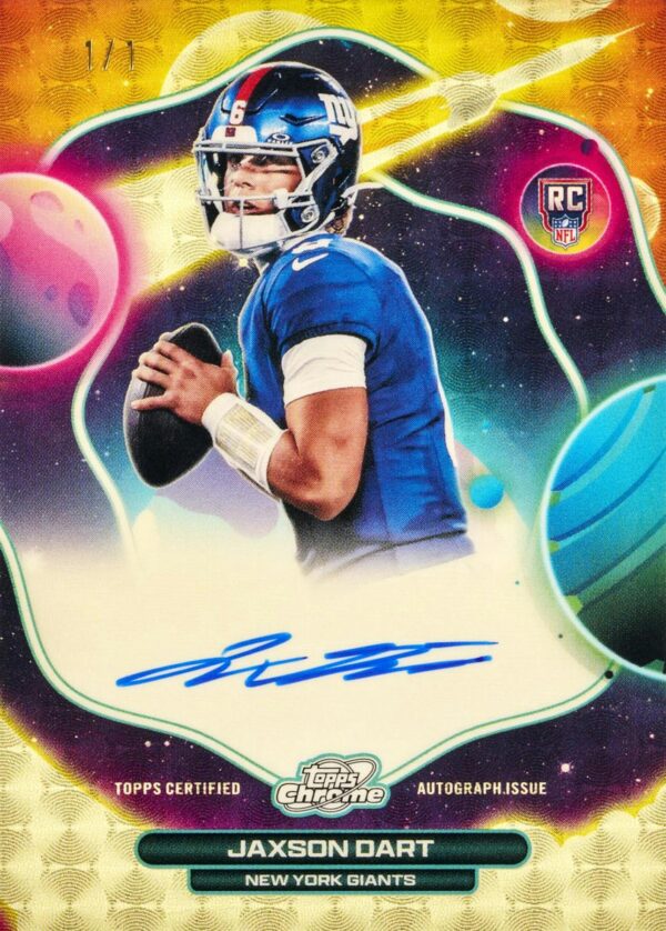 2025 Topps Cosmic Chrome Football Hobby 8-Box Case