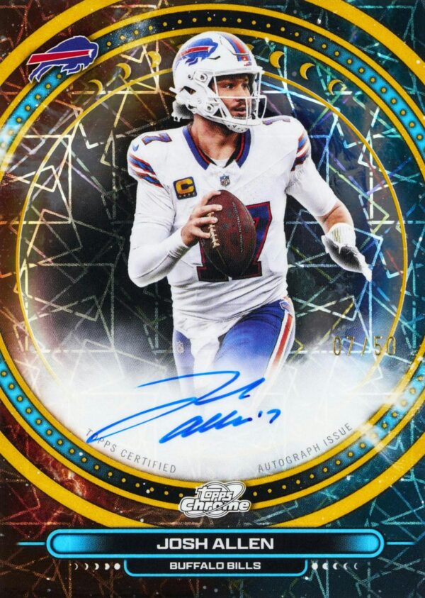 2025 Topps Cosmic Chrome Football Hobby 8-Box Case