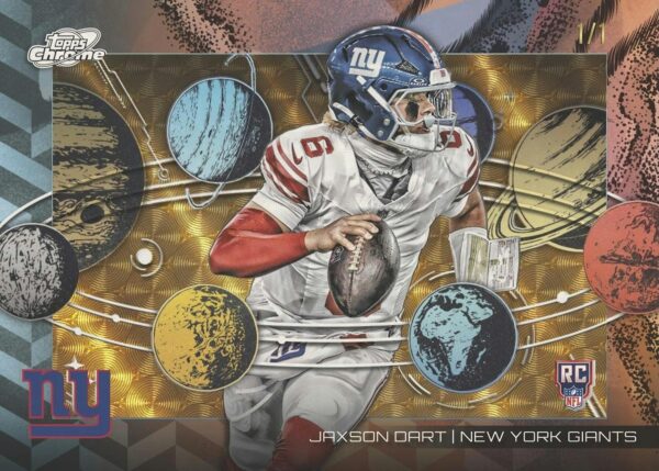 2025 Topps Cosmic Chrome Football Hobby 8-Box Case