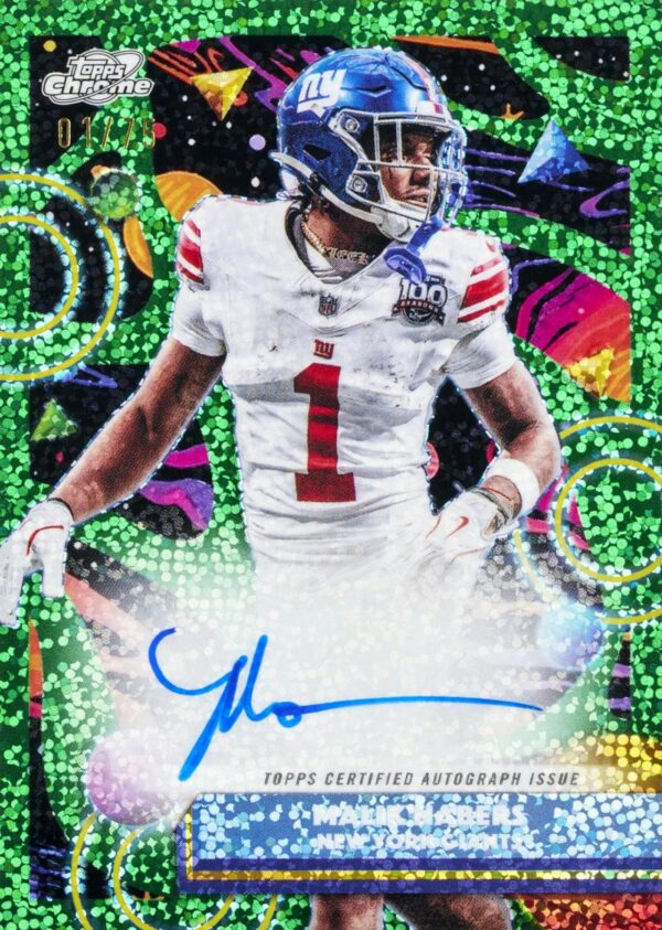 2025 Topps Cosmic Chrome Football Hobby 8-Box Case