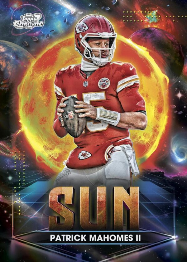 2025 Topps Cosmic Chrome Football Hobby 8-Box Case