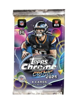 2025 Topps Cosmic Chrome Football Hobby 8-Box Case