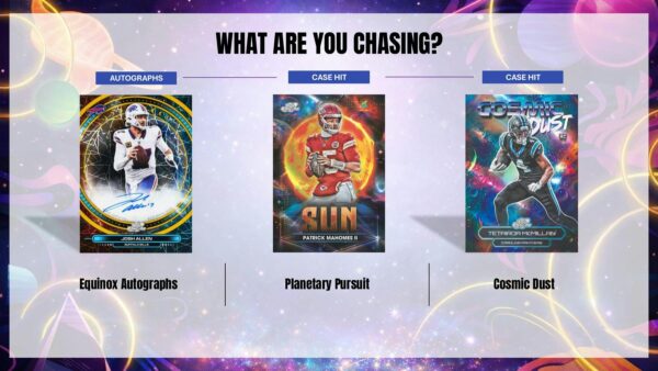 2025 Topps Cosmic Chrome Football Hobby 8-Box Case