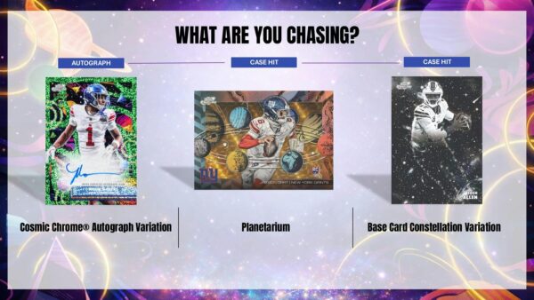2025 Topps Cosmic Chrome Football Hobby 8-Box Case