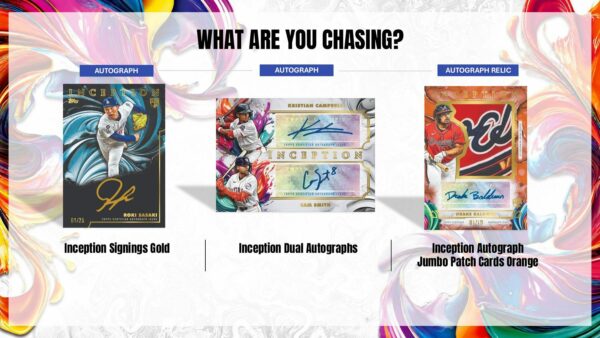 2025 Topps Inception Baseball Hobby 8-Box Case