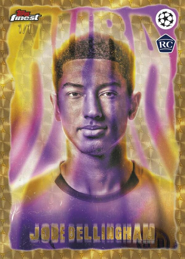 2025/26 Topps UEFA Club Competitions Finest Soccer Hobby 8-Box Case