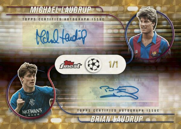 2025/26 Topps UEFA Club Competitions Finest Soccer Hobby 8-Box Case