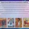 2025/26 Topps UEFA Club Competitions Finest Soccer Hobby 8-Box Case