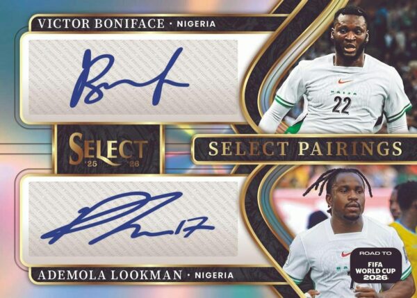 2025/26 Panini Select Road to FIFA World Cup Soccer Hobby 12-Box Case