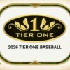 26-tierone-bb-ss-1 2026 Topps Tier One Baseball Hobby 12-Box Case