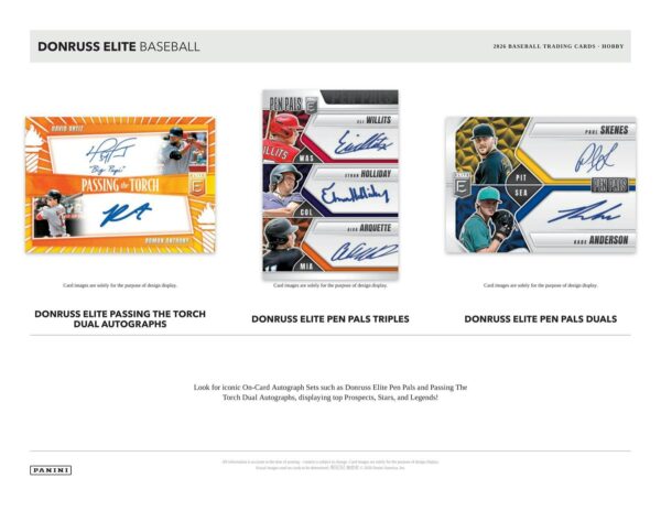 26donrusselitebb_hobby-3 2026 Panini Donruss Elite Baseball Hobby 12-Box Case