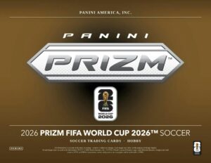 2026 Panini Prizm FIFA World Cup Soccer Hobby 12-Box Case