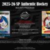 940308ss-4 2025/26 Upper Deck SP Authentic Hockey Hobby 16-Box Case