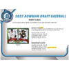 2022 Bowman Draft Baseball Super Jumbo Hobby 6 Box Case