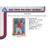 resizing_for_shopify_-_2025-11-06T125034.120 2025 Topps Pro Debut Baseball Jumbo Hobby 8 Box Case