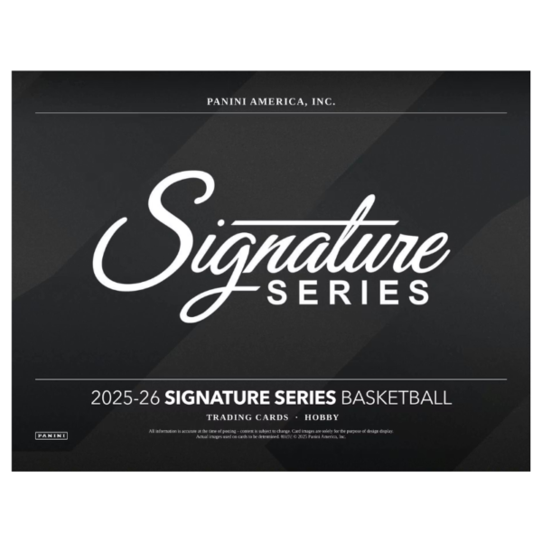 2025/26 Panini Signature Series Basketball Hobby 12 Box Case