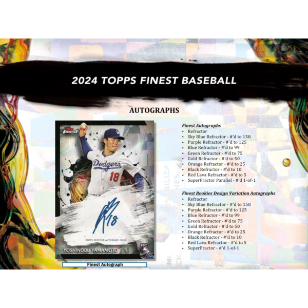 resizing_for_shopify_100 2024 Topps Finest Baseball Hobby Box