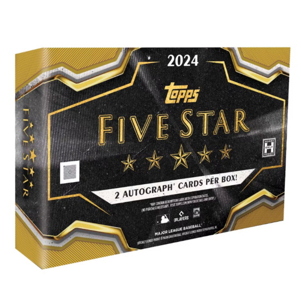 resizingforshopify-2024-09-19T112049.398 2024 Topps Five Star Baseball Hobby Box