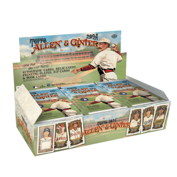resizingforshopify-2024-10-15T124352.719 2024 Topps Allen and Ginter Baseball Hobby 12 Box Case