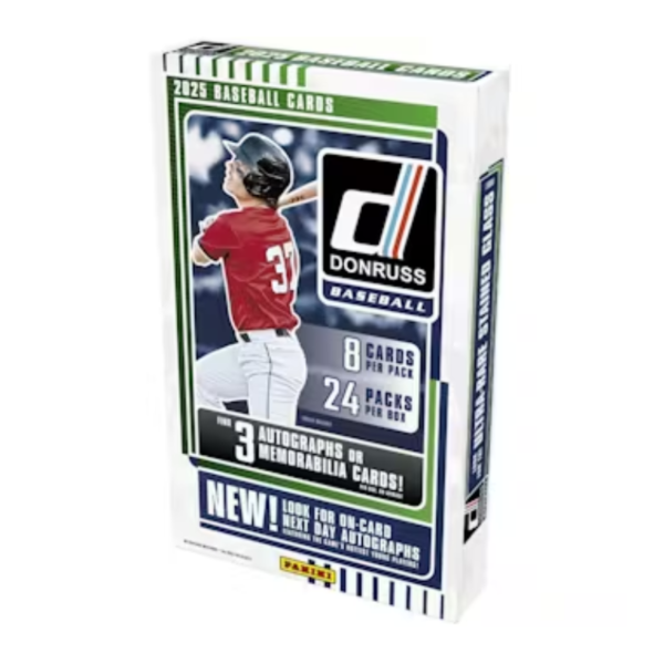 resizingforshopify-2025-05-15T164015.794 2025 Panini Donruss Baseball Hobby 16 Box Case