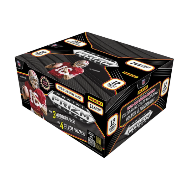 resizingforshopify-2026-02-23T114513.087-1 2025 Panini Prizm Black Football Hobby 12 Box Case