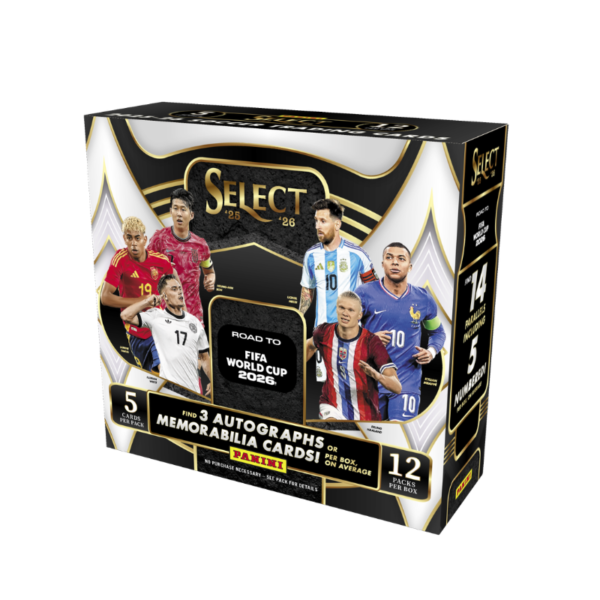 resizingforshopify-2026-05-07T125852.718_b2fa28ed-41bc-49bf-9f6f-c29c170680c5 2025/26 Panini Select Road to World Cup Soccer Hobby 12 Box Case