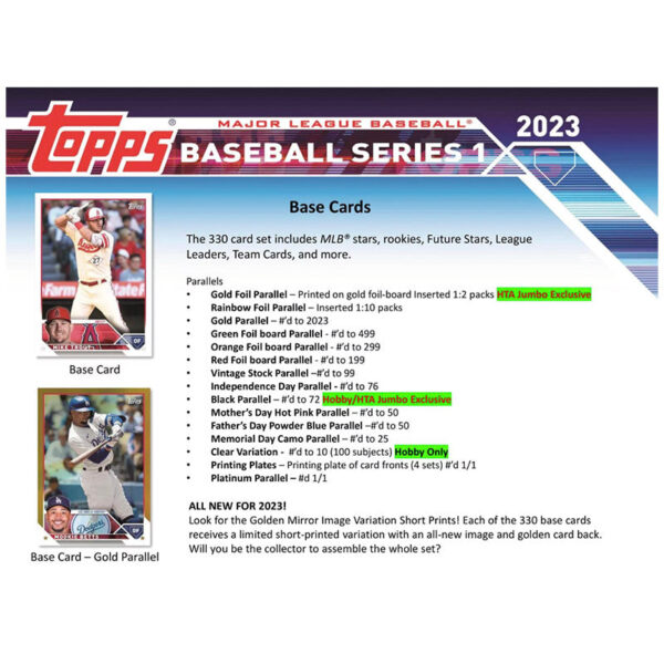 t2_27e617ba-b852-411e-908a-4328a3e908a4 2023 Topps Series 1 Baseball Jumbo Box